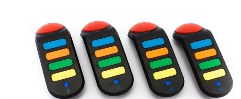 PS3 / Playstation 3 - 4 Wireless Buzzer ohne Empfänger NEUWERTIG - Bild 3 von 3