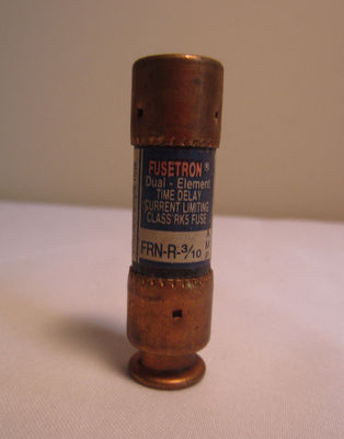 Bussmann Buss FRN-R-3/10 Fusetron 250V Time Delay Current Limiting RK5 ...