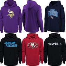 NFL Football Youth Size L/14-16 Fleece Pullover Hoodie Graphic Hooded Sweatshirt