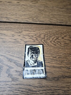Loot Fright Crate NECA Crypt Club Frankenstein Sticker ONLY DAMAGED