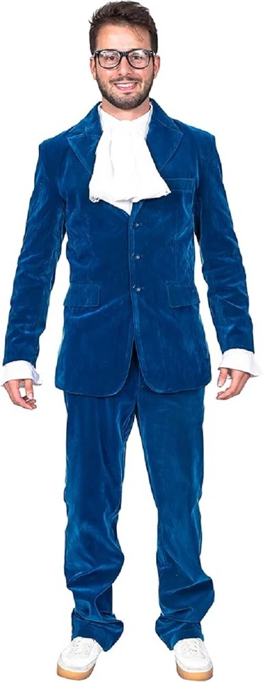 Adulto Unisex 1960 Groovy British Espía Película Personaje Halloween Disfraz Juegos con disfraces Foto 4 de 4