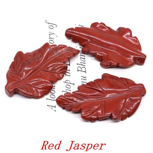 Mini Leaves Figurine Natural Stone Crystal Healing Gemstone Accessories 1PCS - Picture 34 of 41