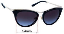 SFx Replacement Sunglass Lenses fits Michael Kors MK1065 Azur - 54mm Wide