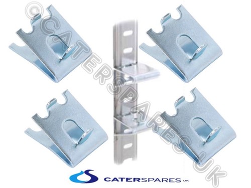 FOSTER 00-556005 SHELF SUPPORT CLIP BRACKET FOR FRIDGE FREEZER WIRE SHELVES X 4 - Picture 4 of 5