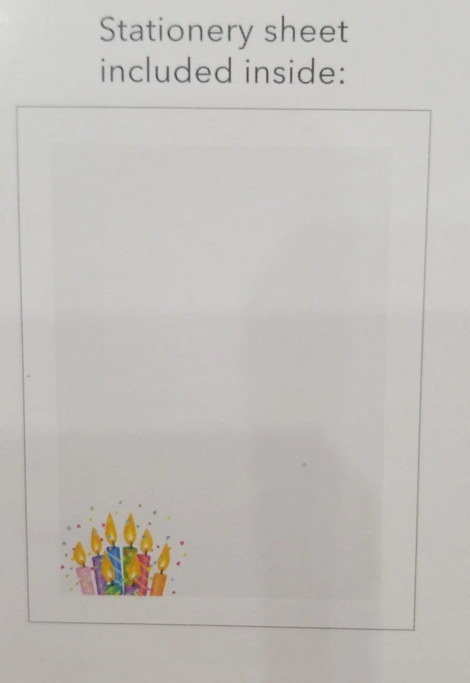 Up With Paper Birthday Candles 3D Pop-Up Greeting Card, 5" x 3-3/4" - Image 4 of 4