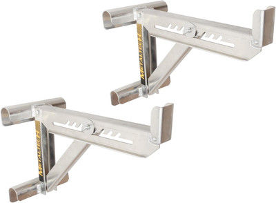 Jobsite Series 2-Rung Ladder Jack 2-Pack E-LJ20P, Aluminum Jack for Scaffolding