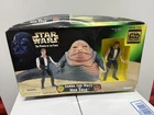 Kenner Jabba The Hutt and Han Solo Figures Star Wars The Power of the Force