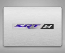 Fuse Box Cover Plate Purple Carbon Fiber SRT8 Inlay fits 08-23 Dodge Challenger