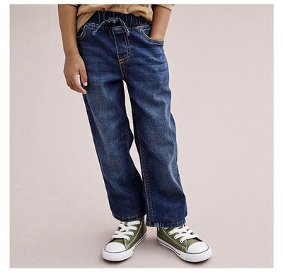 Jumping Beans Boys Straight Leg Pull-On Jeans, Size 6, NWT