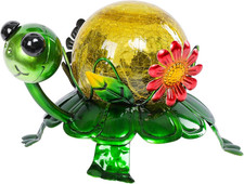Solar Lamp Turtle Lights Outdoor Decor Waterproof Home Ornaments | Solar Lantern