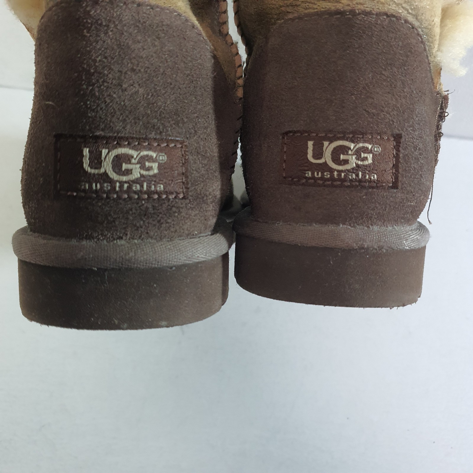 UGG Boots Bomber Brown Bailey Button Sheepskin An… - image 16