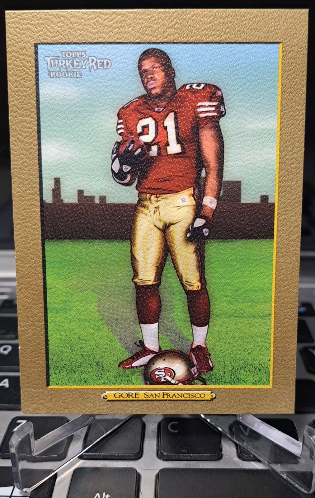 Frank Gore Topps Turkey Red #184 Gold