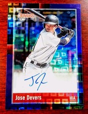 2022 Donruss Optic #R88S-JD -Jose Devers Retro 1988 Signatures /8 Pandora 