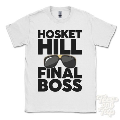 HOSKET HILL FINAL BOSS T-SHIRT lustiges Weihnachtsgeschenk Cumberland Beaumont