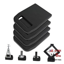 Rubber RV Stabilizing Jack Pads 6.4" x 6.4", 4 Packs Rubber 8.8" x 6.4"