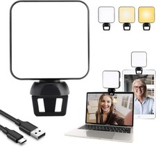 Video Conference Lighting Kit Laptop Clip Light for Zoom Streaming Calls