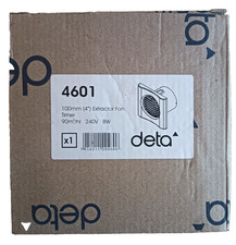 Deta Vimark 4601 Axial Extractor Fan 4 inch / 100mm (Timer Model) New