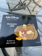 Disney World Pin Walt Disney Gallery LE 2500 Disneyana 1999 Donald