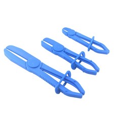 Image of 6X Hose Clamp Set Pipe Pliers Plastic Flexible Clamping Radiator Brake Fuel Tool