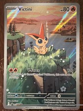 2025 Pokemon SV Black Star Promos SVP EN Victini #208 Illustration Collection