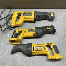DeWalt Reciprocating Saw Lot of 3 – DW303M Corded + DC385 & DW938 18V Cordless