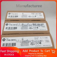 NEW Sealed 1746-OW16 Allen-Bradley 1746OW16 SLC 500 SerD PLC Output Module STOCK
