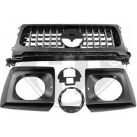 KüHlergrill KüHlergitter Schwarz Chrom FüR Mercedes-Benz G-Klasse