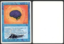 ***Italian Sleight of Mind Signed Artist Proof MTG Revised Mark Poole Kid Icarus