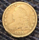 1835 Capped Bust Dime — photo from another recent sale