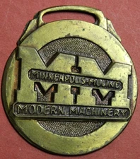 Minneapolis Moline Watch Fob Shl1A6-28