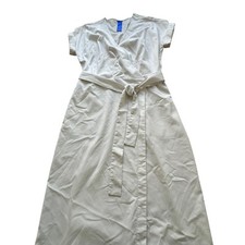 Kit and Ace wrap dress white size: Small