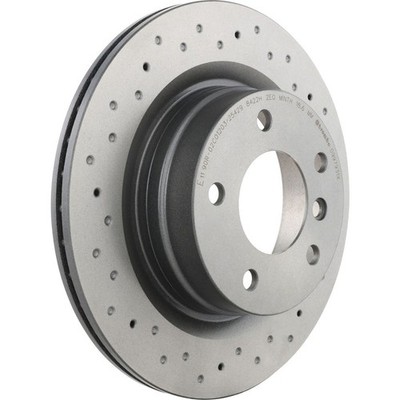Brembo 09.9793.1X Rear Premium UV Coated Rotor for 2006 BMW 325i