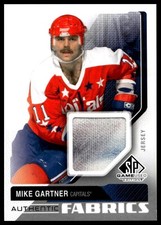 2014-15 SP Game Used #AF-MG Mike Gartner Authentic Fabrics MEM