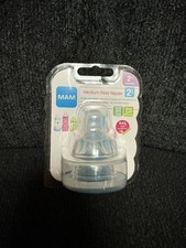 1 Pack Of MAM Medium Flow Stage 2 Nipples - Brand New
