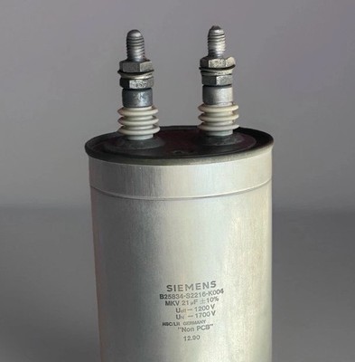 10 Stück - 21uF  1700V - SIEMENS MKV - B25834-S2216-K004  120x248mm- Getestet OK