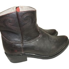 Guide Gear Mens Leather Ankle Boots Brown/bur...