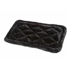 Maelson Soft Kennel Deluxe Cushion 72 Anthracite Black Pet Dog Bed Cushion