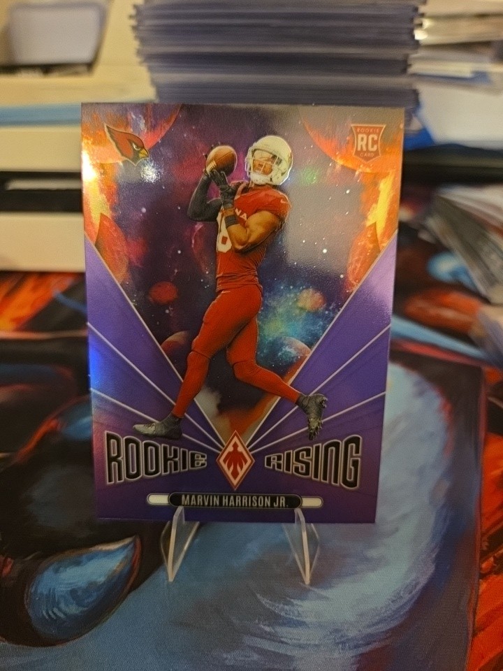 2024 Panini Phoenix Rookie Rising Marvin Harrison Jr. #RR-MHJ Purple (RC)