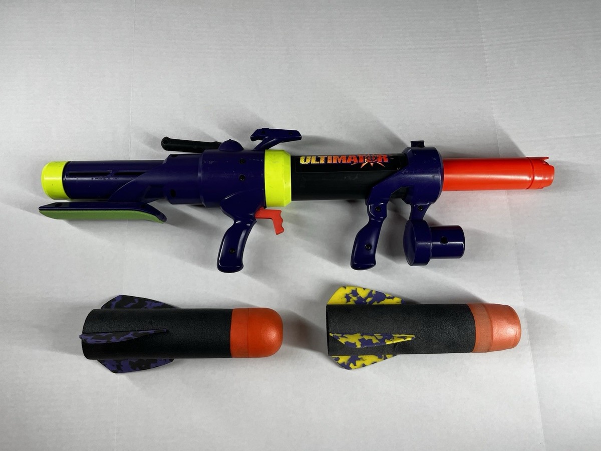 90s Era Nerf Ultimator Bazooka With TWO Original Foam Darts
