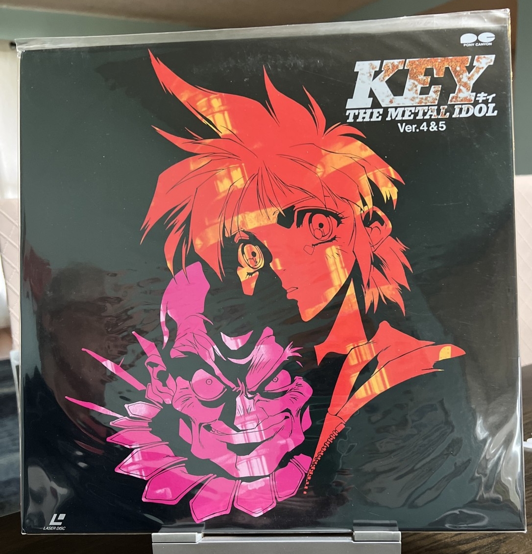 KEY THE METAL IDOL VER 4 & 5 Laser Disc Japan Import JAPAN Anime