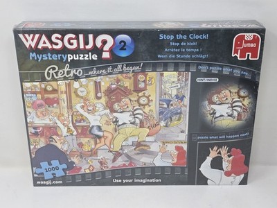 Wasgij? No.2 ''Stop the Clock!'' 1000 Piece Mystery Jigsaw Puzzle by Jumbo - NEW
