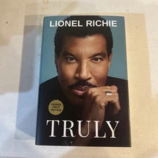 TRULY BY LIONEL RICHIE HARDCOVER BOOK LIKE NEW NOT SIGNED!!!