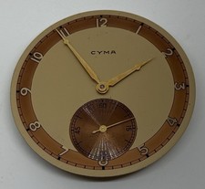 Cyma Pocket Watch Movement 15 Jewels Swiss Runs