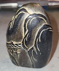 Shuikengtian Black Shoushan Stone Seal Depicting a Recluse 水坑田黑寿山石雕高士风景印 t4-2 — photo 2