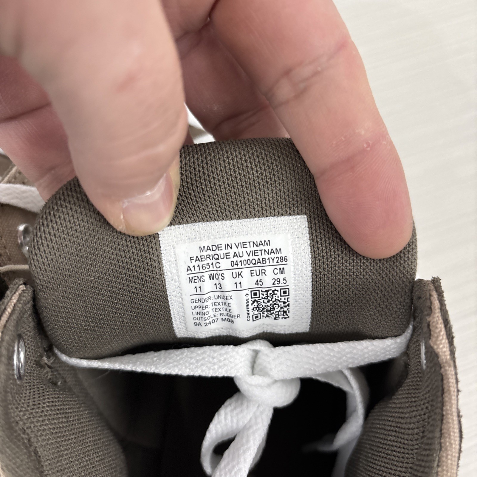 Men's Converse Shoes 11 Chuck Taylor Mid Top CTAS High Street Sneakers NEW thumbnail 7