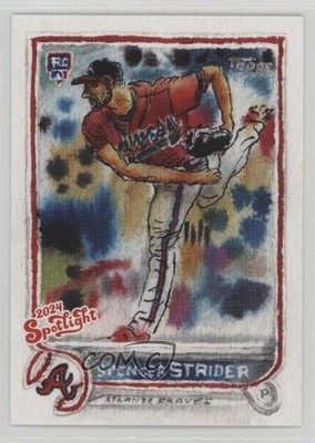 2024 Topps Spotlight By Andy Friedman Spotlight 44/75 Spencer Strider #49 10p6