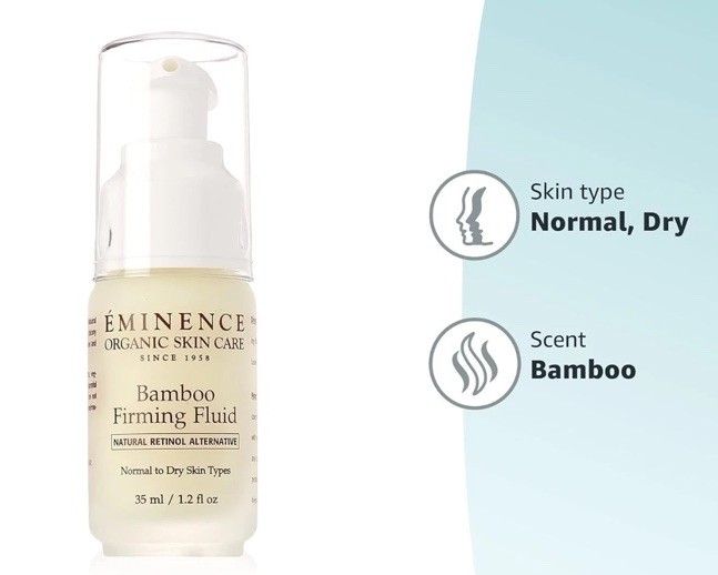 EMINENCE Bamboo Firming Fluid 1.2 oz Anti-Aging Serum Youthful Skin Restoration