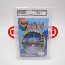 NES Nintendo HOLLYWOOD SQUARES - VGA GRADED 80+! NEW & Factory Sealed + H-Seam!