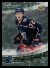 2022-23 Upper Deck Ice Green #191 Carson Meyer /599