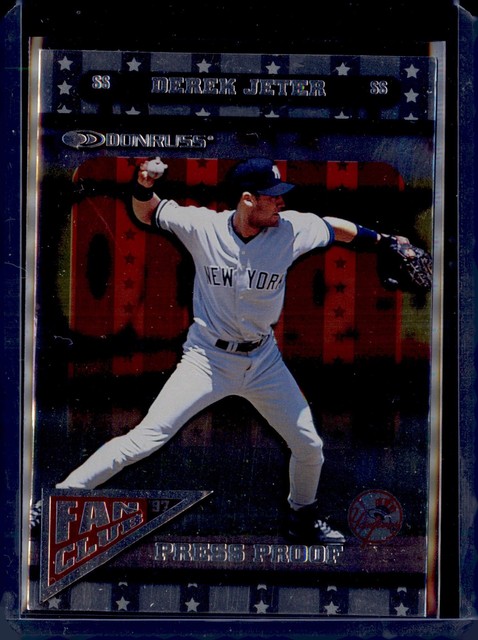 1998 Donruss #165 Derek Jeter Press Proofs Silver #/1500